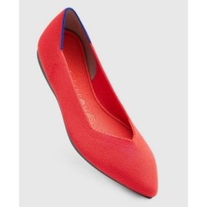 Rothy's Red and Blue Flats